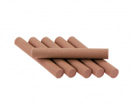 Foam Cylinders, Cinnamon, 6 mm